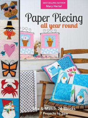 cover image of Paper Piecing All Year Round